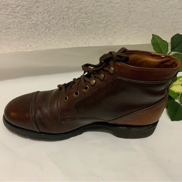 Allen Edmonds Oxford brown Ankle Lace Up Dress Boots Size 8.5 D main image 7